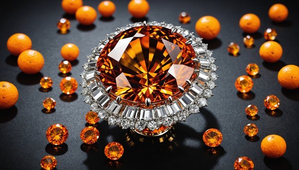 Les couleurs fascinantes du diamant mandarin à découvrir