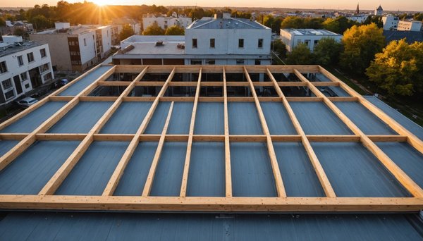 Construire un toit plat en ossature bois : étapes essentielles