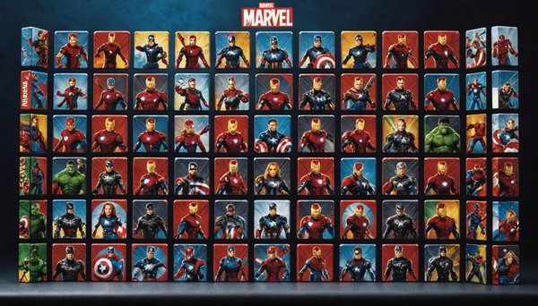 Le calendrier de l'avent marvel : surprises et collectibles !